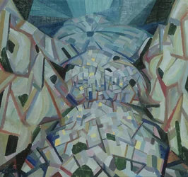 Abstrakte Landschaft, ca. 1913-15